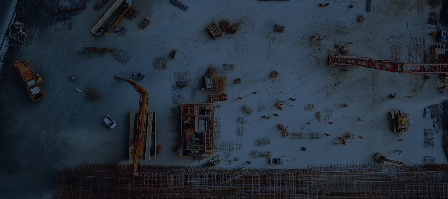 Construction site overhead